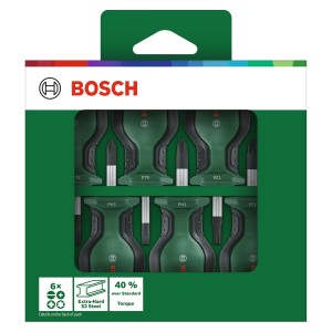 Bosch Schraubendreher-Set Stubby 6-teilig