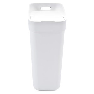 Weißer Curver Mülleimer Ready to Collect, 30 l, ideal zur Mülltrennung.