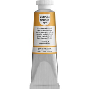 Lukas Studio Ölfarbe, 37ml Tube Kadmiumgelb (imit.), Premium-Qualität für Künstler.