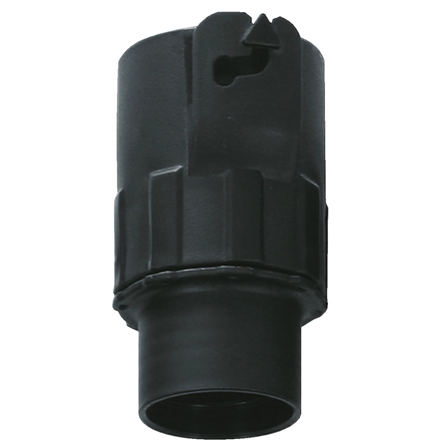 Einhell Verlängerungsschlauch Adapter, schwarz, für 36 mm Schlauchsysteme.