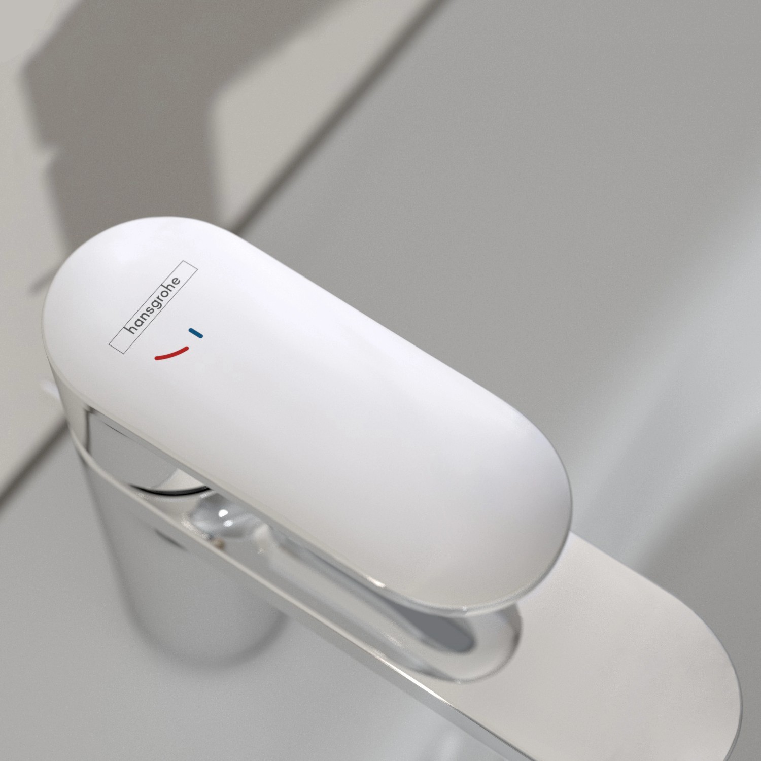 Hansgrohe Waschtischarmatur Vernis Blend 70, Einhebelmischer CoolStart, Chrom.