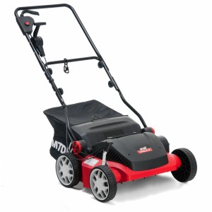 MTD Elektro-Vertikutierer Optima 37 VE, 1600 W, mit Fangkorb. Ideal für Rasenpflege.