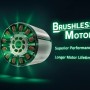 Detailaufnahme: Bürstenloser Motor des Bosch Akku-Schlagbohrschraubers Universalimpact 18V-60.