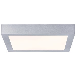 Eckige Paulmann LED-Deckenleuchte Lunar, 30 cm, Chrom matt.