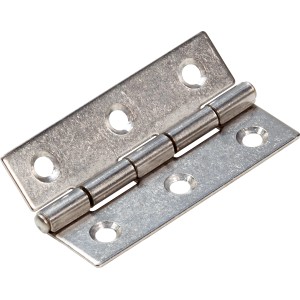 Scharnier Geschlagen 60 mm x 34 mm Edelstahl