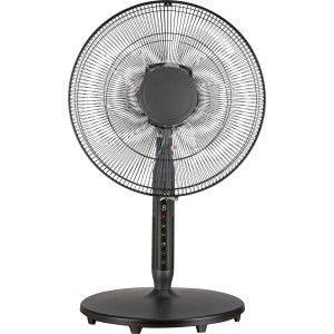 Standventilator Silent Ø 40 cm x 135 cm Schwarz