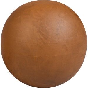 Gartenfigur Kugel, Ø 20 cm, Antikrost-Optik, aus Eisen für die Gartendekoration.