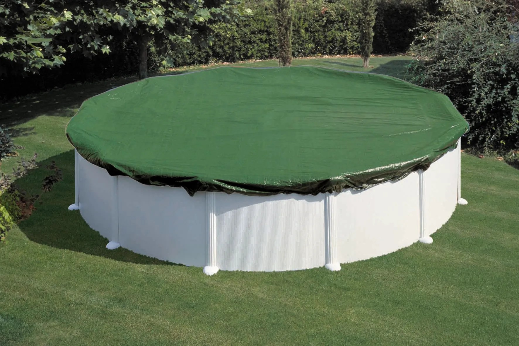 SIGANDG Runde Poolabdeckung Für 10FT Pools - UV-Schutz & Inklusive Zubehör