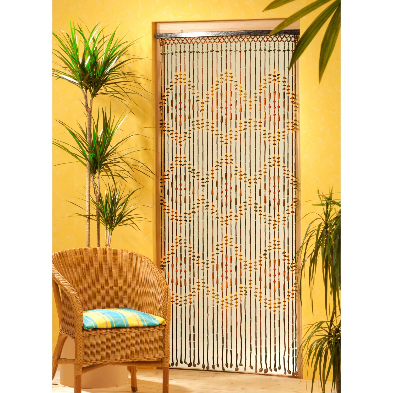 bambus tagesbett Hänge-Tagesbett aus Rattan für draußen mit UV-Schutz – Bambus-Weide main image 0