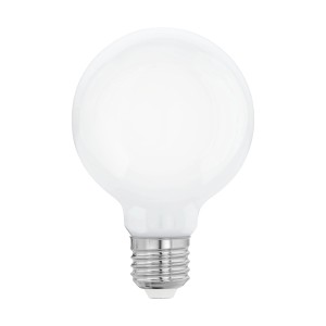 Eglo E27 LED Leuchtmittel in Globeform, 7W, warmweiß, für stimmungsvolle Beleuchtung.