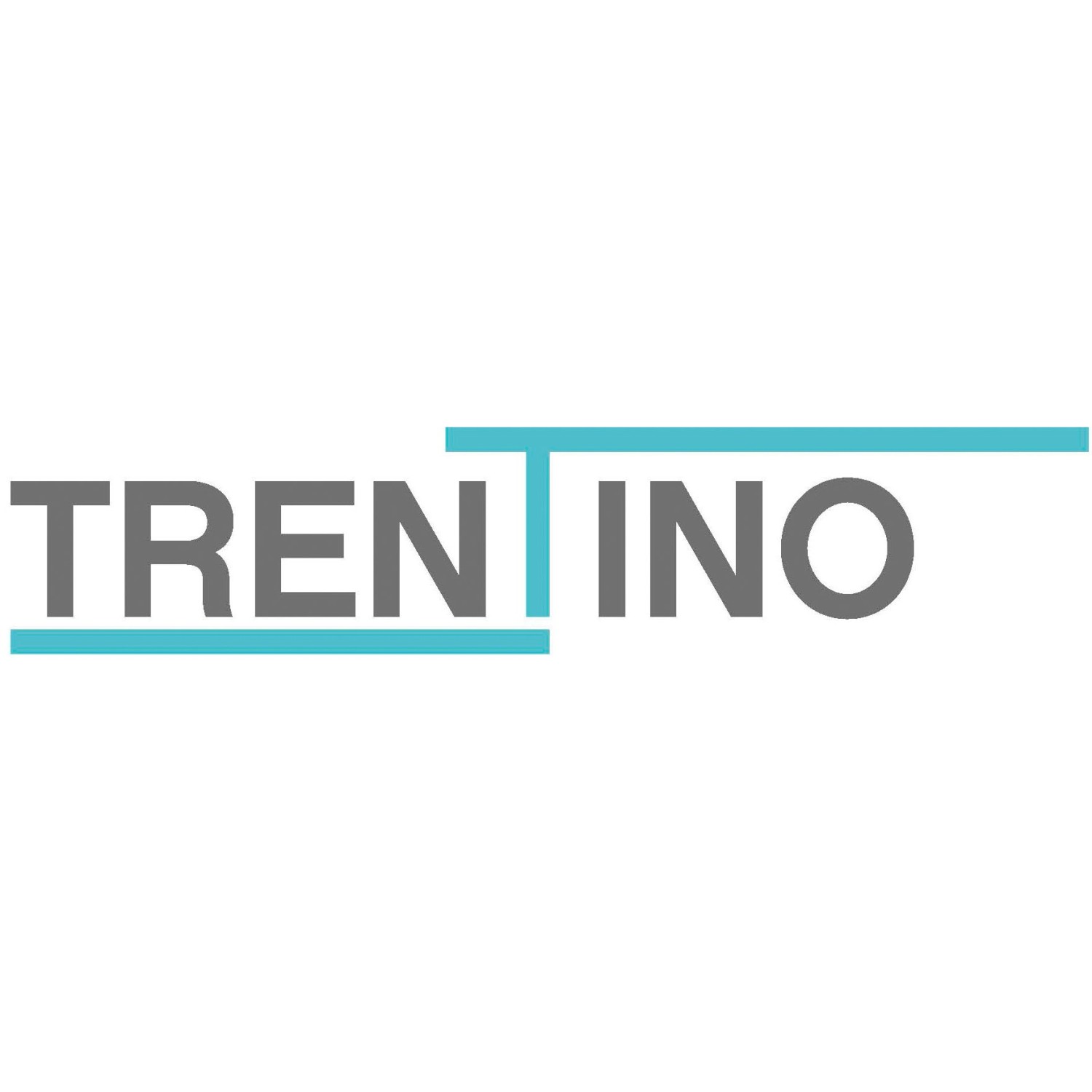 Trentino Logo für Pelipal Waschbeckenunterschrank, Anthrazit Hochglanz, 75 cm.