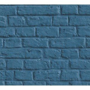 AS-Creation Vliestapete Metropolitan Stories Steinoptik Leicht Strukt. Blau FSC®