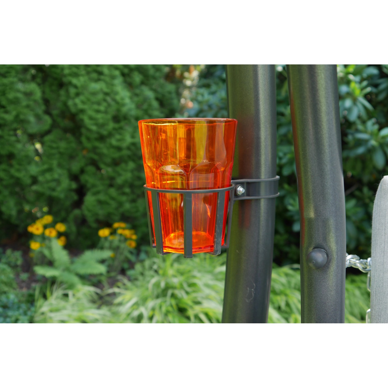 Getränkehalter für Hollywoodschaukel inkl. Becher Orange kaufen bei OBI