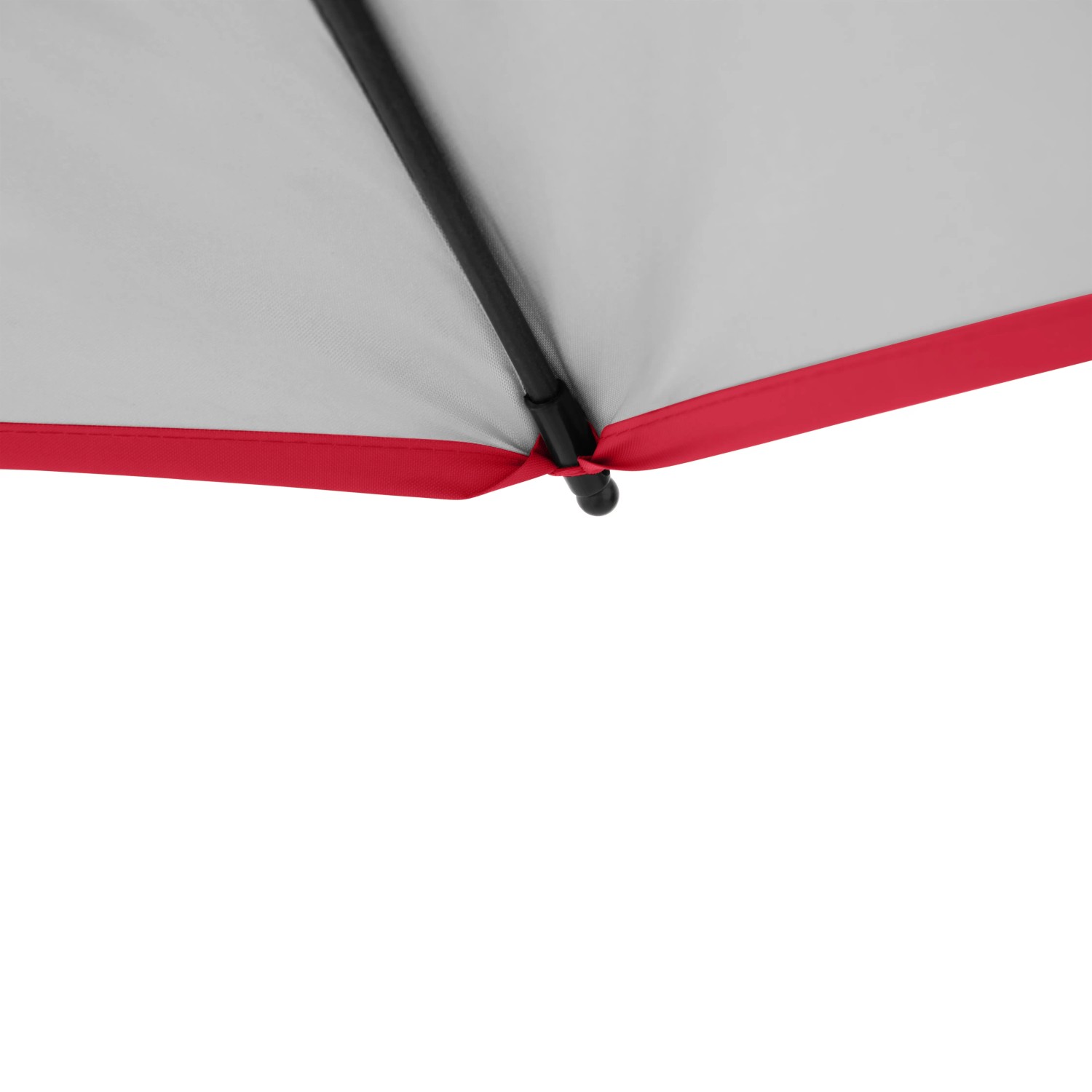Detailaufnahme: Innenseite Doppler Strandschirm Windprofi Neo 200, rot umrandet.