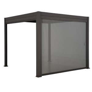 Leco Rollo 3 m Zur Lamellenpergola Deluxe Anthrazit
