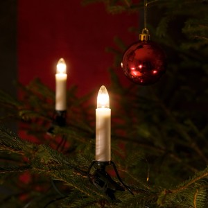 Konstsmide Baum Lichterkette One String 25 warmweiße Birnen innen