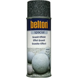 Belton Special Granit-Effekt Spray, granitschwarz matt, 400ml Dose.