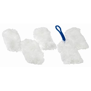 Staubfanggerät Mikrofaser, 2 Stück, mit 5 Refills. Ideal zur Staubentfernung auf Möbeln.
