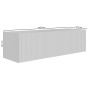 Selsey TV-Hängeboard Veldio, 100,8x28,5x31,6 cm, Greige, mit geriffelter Lamellenfront. Modernes TV-Lowboard.