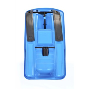 KHW Lenkschlitten Snow Fox Iceblue aus Kunststoff, Aufsicht