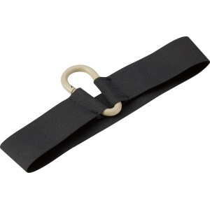 Ersatz-Sicherheitsgurt für Palmwoods Hängesessel, silbernes Elastikband mit Karabinerhaken.