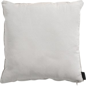 Quadratisches Madison Zierkissen Panama in Linnen, 45x45 cm, für Gartenstuhl oder Couch.
