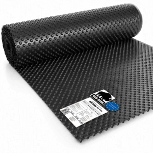 BigDean Premium Noppenfolie 1X20M Nässeschutz Für Hochbeete Und Mauern Noppenbahn Extrem Reißfest & Made In Europe