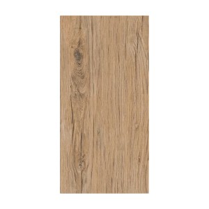 Feinsteinzeug Bodenfliese Firewood, Holzoptik, 62x31 cm, matt glasiert.