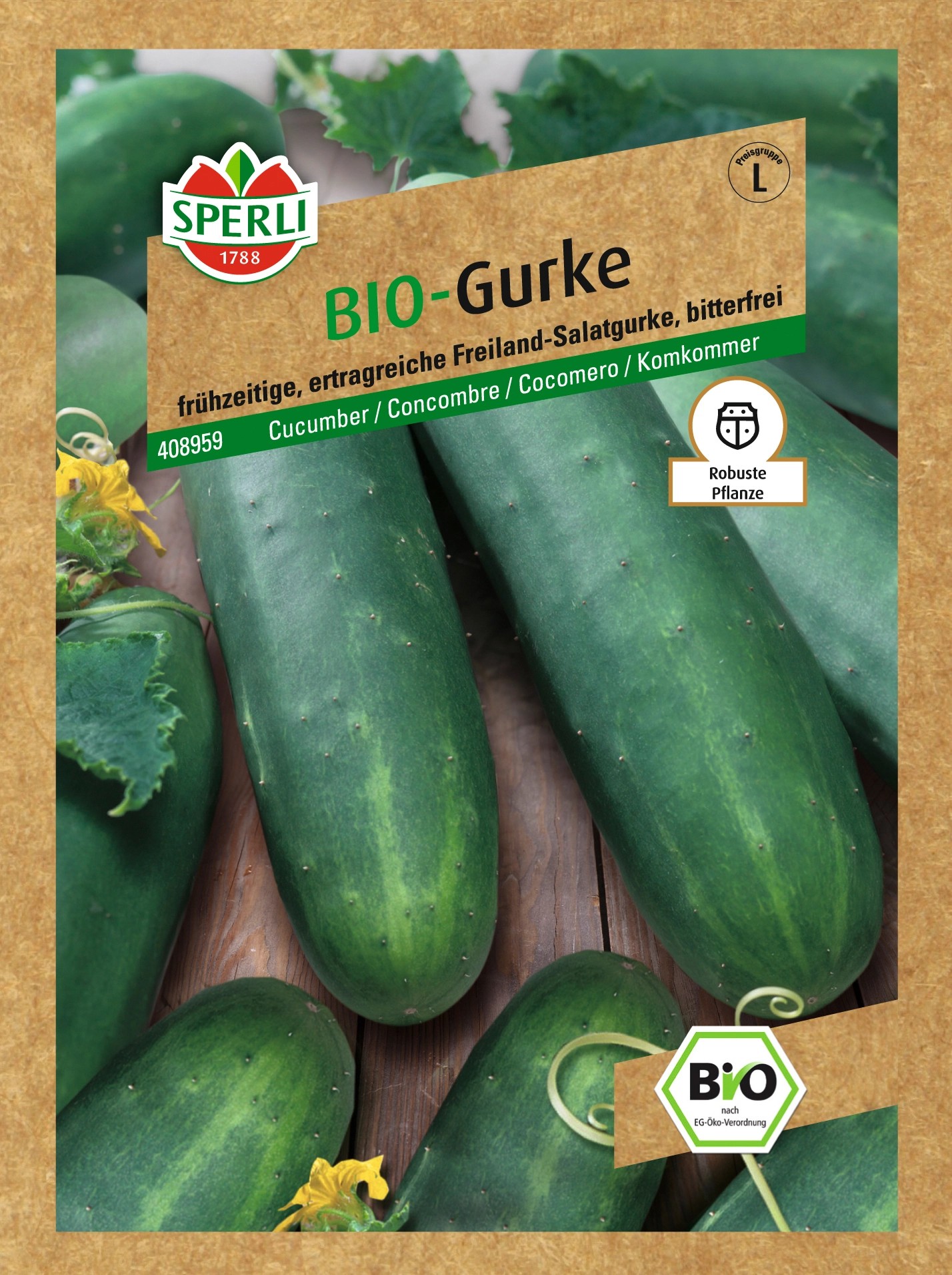 Sperli BioSalatgurken "Sonja" kaufen bei OBI
