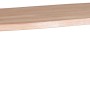 Bank mit schwarzem X-förmigen Bankgestell, 400x420 mm, für Innen- und Außenbereich.