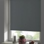 Gardinia EasyFix Thermo Rollo, 100x150 cm, Schiefergrau, verdunkelnd und wärmeabweisend.