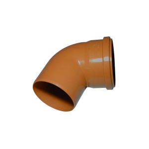 Marley Kanalgrundrohr-Bogen 67 Grad DN 110