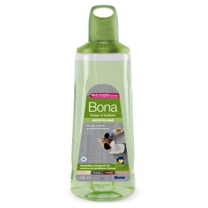 Bona Stein-, Fliesen- und Laminatreiniger Kartusche, 850 ml, für streifenfreie Reinigung von Hartböden.