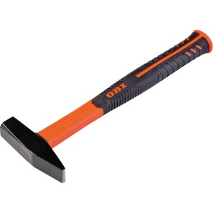OBI Schlosserhammer, 300 g, mit ergonomischem 2-Komponenten-Griff für komfortables Arbeiten.