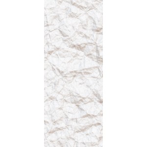 Komar Vlies Fototapete Crumpled Panel, 100x250 cm, zerknittertes Papier Design.