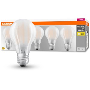 Osram Leuchtmittel E27 Glühlampenform 6,5 W