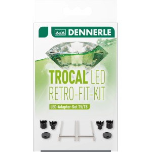 Trocal LED Retro-Fit-Kit: Adapter-Set für T5/T8 Leuchten im Aquarium.
