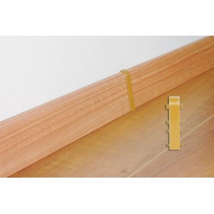 Living by Haro Zwischenstück in Gold für Laminat & Parkett, 2er-Pack.