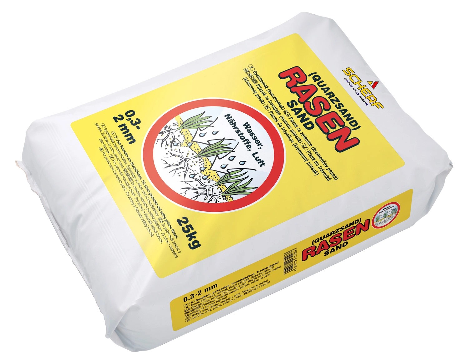 Rasensand (Quarzsand) Beige 0,06 2 mm 25 kg PESack kaufen bei OBI