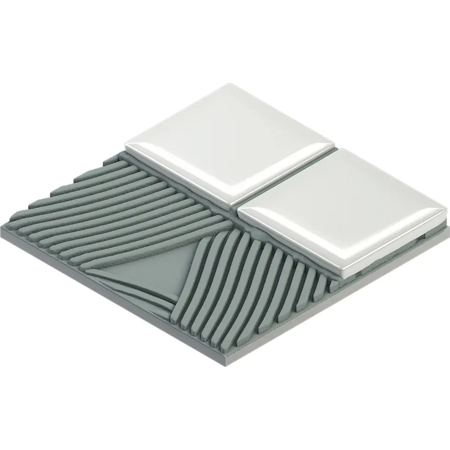 Bosch Expert Schleifplatte Multi Material AVZ90 RT4, Ø 90mm, für Multifunktionswerkzeuge.