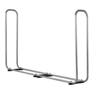 wolfcraft Modular XXL Kaminholzregal aus Stahl, erweiterbar für Holzscheite von 25-50cm Länge.