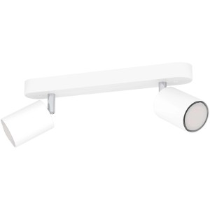 Weißer LED-Spot Adfira-Z 2er von Eglo Connect mit Tunable White und RGB Funktion.