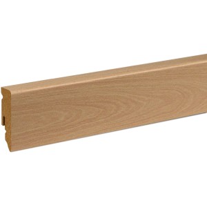 FN Neuhofer Sockelleiste FU062L Dekor Ahorn MDF Foliert 15x58x2.400 mm