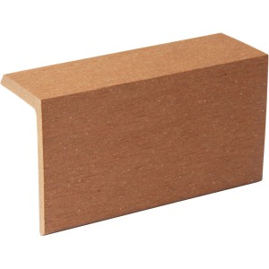 GroJa Solid Winkel 4,0 cm x 6,0 cm x 290 cm Braun