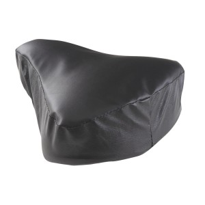 Schwarze Prophete Satteldecke aus Skai-Kunststoff für Fahrräder.