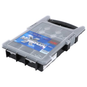 Suki Mixbox Maxi mit diversen silbernen Stahlnägeln in verschiedenen Größen.