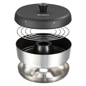 Enders Campingbackofen Vamo mit Deckel und Aufbackgitter für Camping & Outdoor.