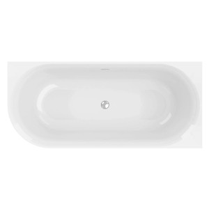 Ottofond Badewanne Mince Corner Links 170 cm Weiß