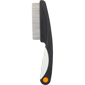 Jollypaw Flohkamm für Hunde und Katzen, 15 cm, mit rutschfestem Griff für Fellpflege.