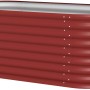 Vitavia Hochbeet Vita Basic Rubin, 82x162x40cm, aus Metall.